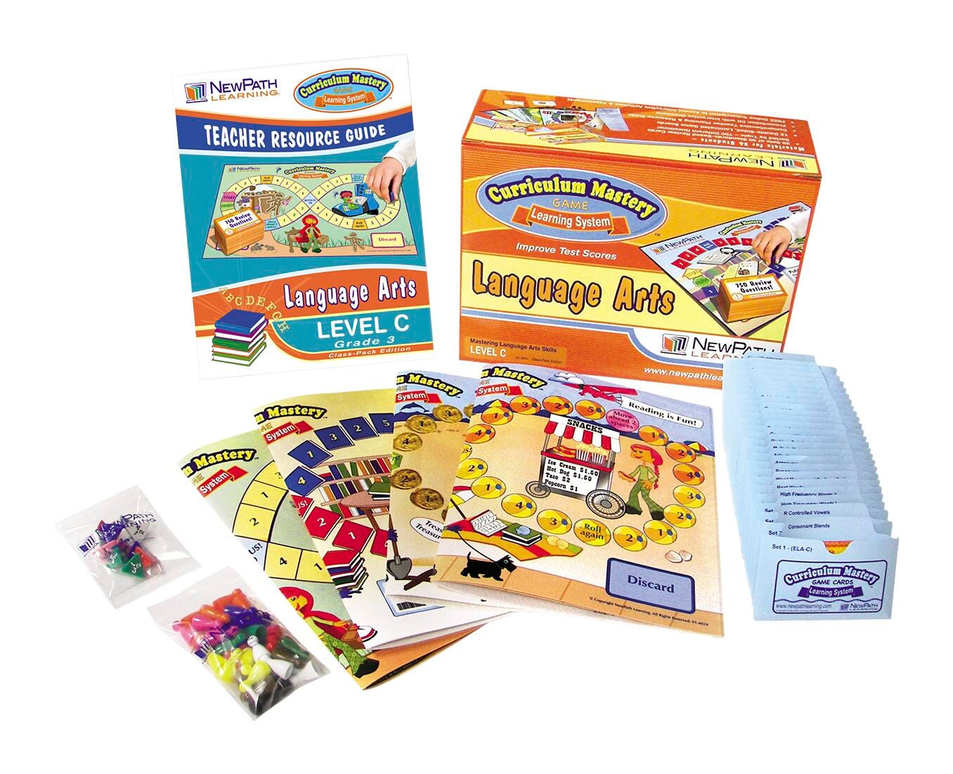 Language Arts Games, Literacy Games Supplies, Item Number 090393